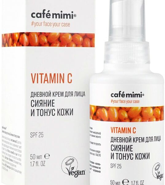 Крем для лица Cafe Mimi Сияние и тонус кожи дневной 50мл