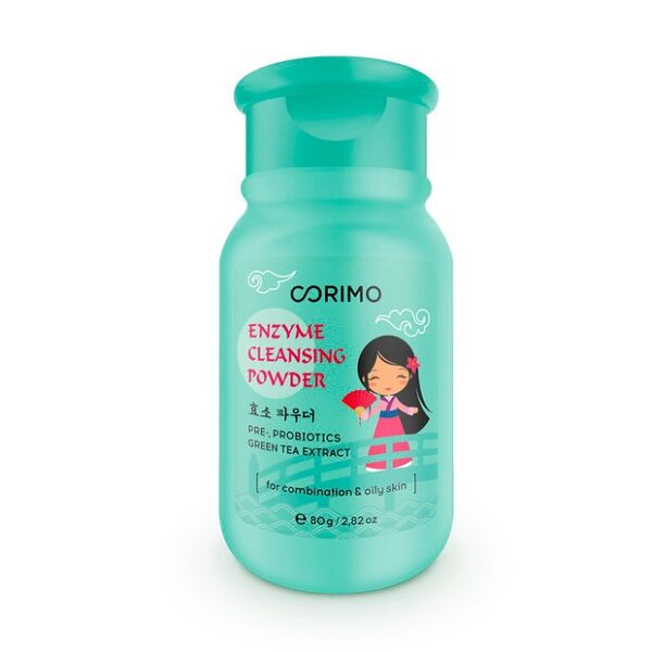 Энзимная пудра для умывания Corimo для комбинированной и жирной кожи лица 80 г