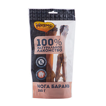 Лакомство для собак МНЯМС Нога баранья