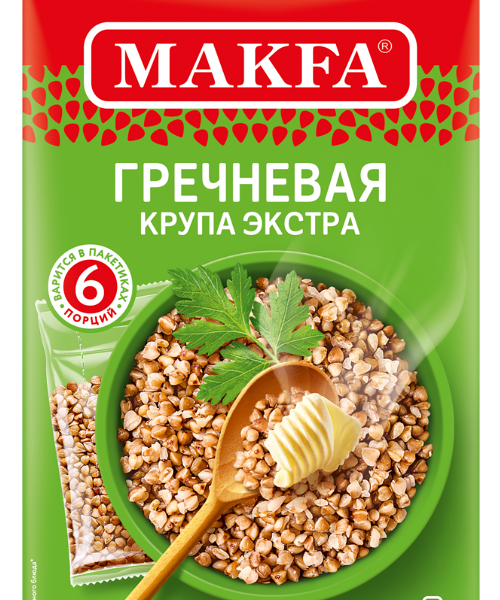Крупа гречневая Makfa Экстра, 400г