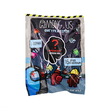 

Фигурка Among us, серия 3, 16 героев в ассортименте, 1 шт., Китай