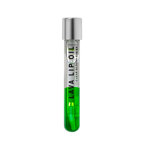 Масло для губ двухфазное увлажняющее Influence Beauty Lava Lip Oil т.04 Прозрачный салатовый 6 мл
