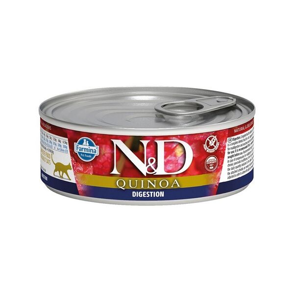 Консервы для кошек Farmina N&D Cat Quinoa Wet Food Digestion для поддержания пищеварения Ягненок
