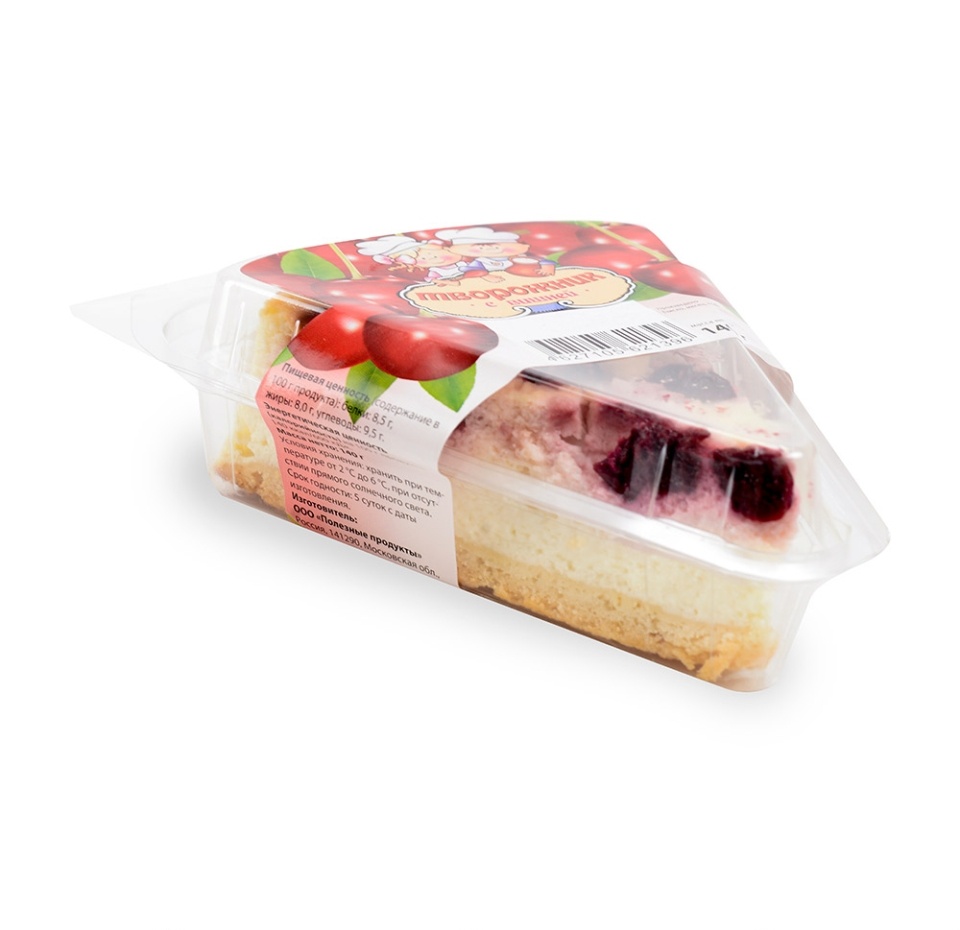 

Творожник Milly Milky с вишней 140 г