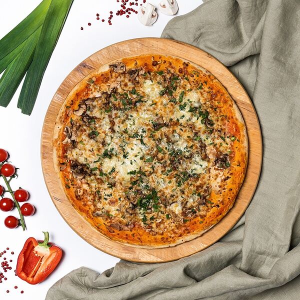 Пицца с курицей из печи