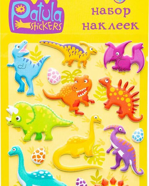 Наклейки Patula Животные мягкие в ассортименте