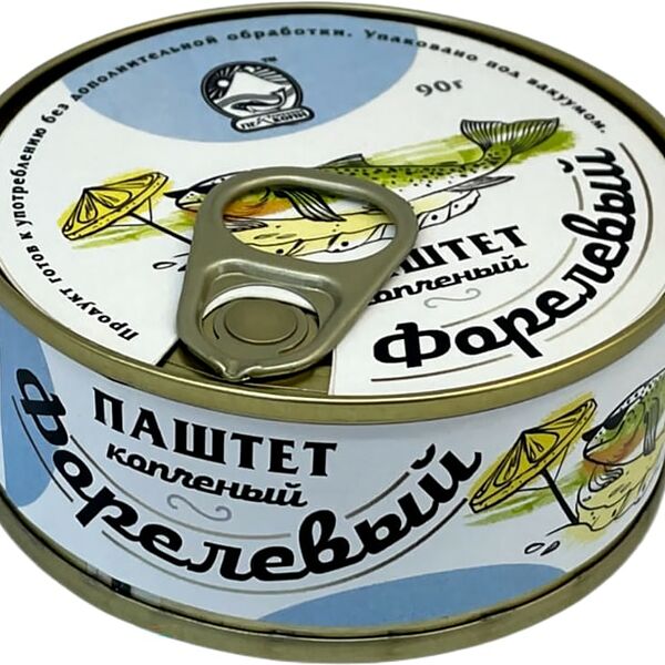 Паштет Пеккони из форели копченый 90г