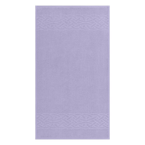 Полотенце махровое ДМ-Текстиль Tales, сиреневый, хлопок, 50х90 см
