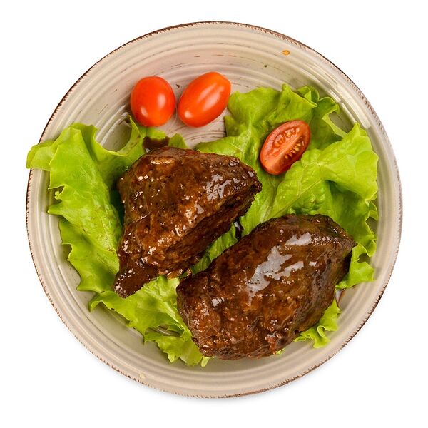 Щечки говяжьи в перечном соусе 