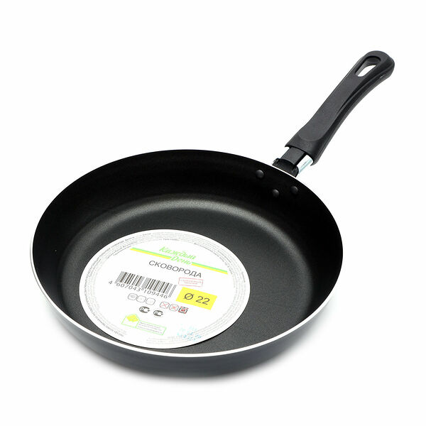Сковорода Каждый день с антипригарным покрытием, 22 см