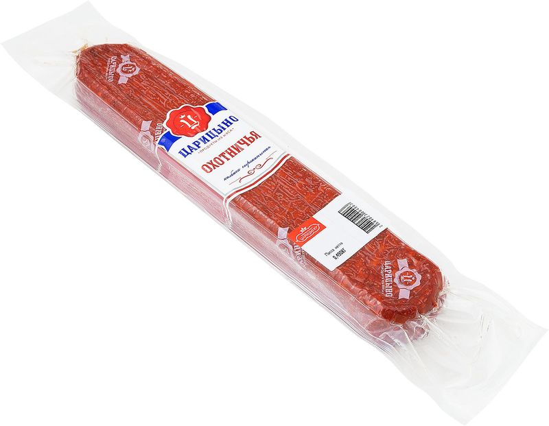 

Колбаса Царицыно Охотничья с/к в/у вес