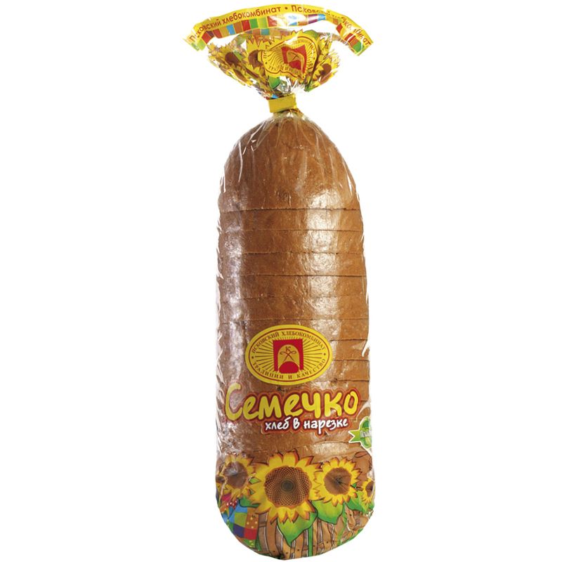 

Хлеб Псковский Хк Семечко нарезка, 350г