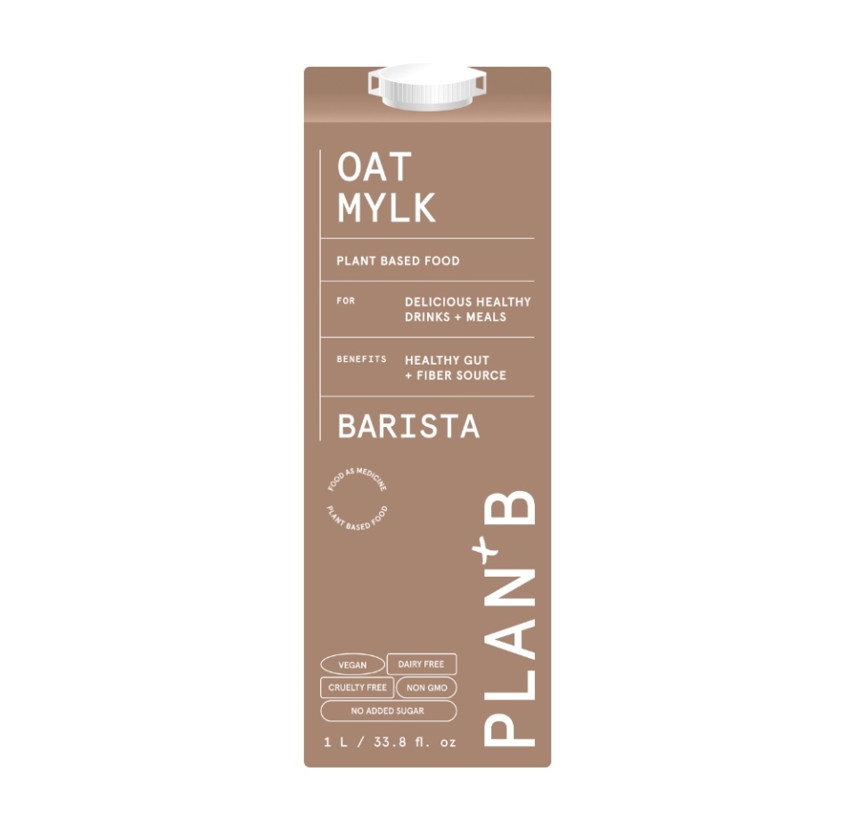 

Напиток Plan+B овсяный Бариста 1л