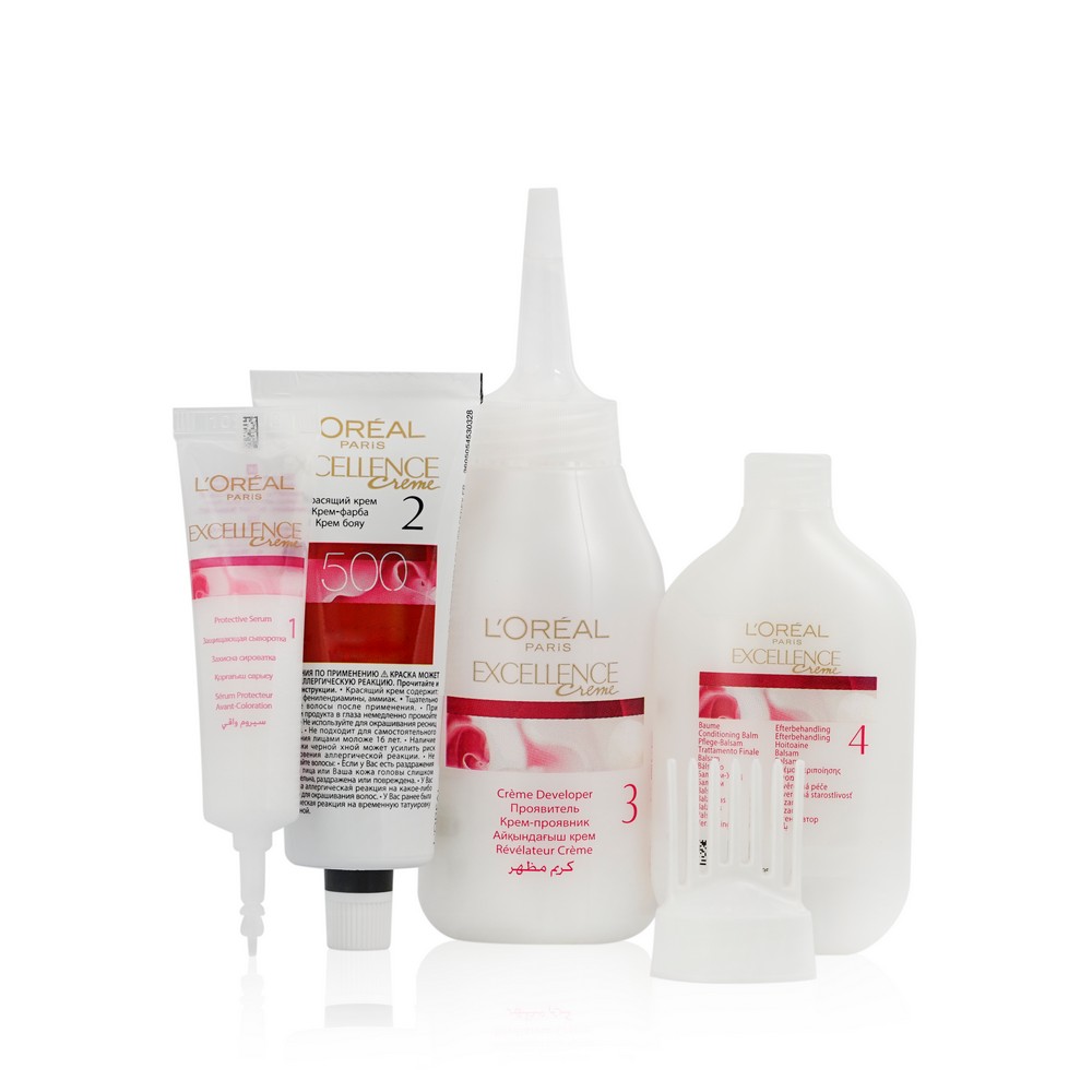 

Стойкая крем-краска для волос L'Oreal Paris Excellence оттенок 4.00 Каштановый 192 мл