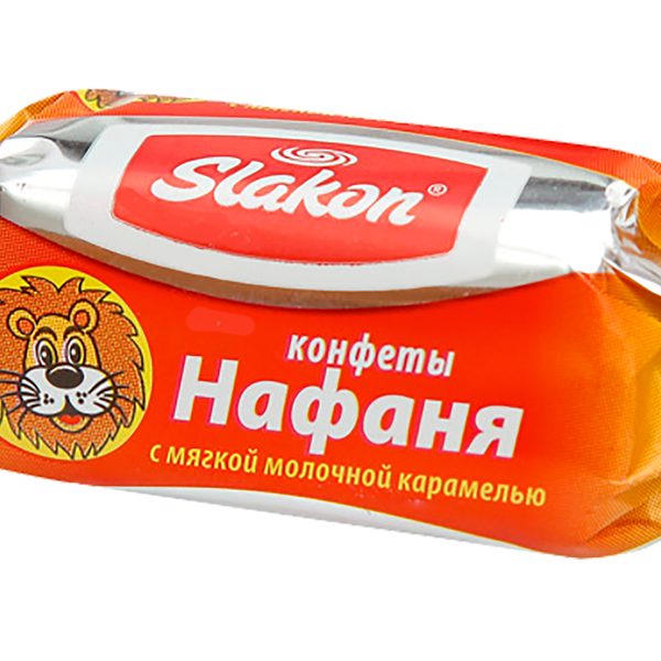 Конфеты СЛАКОН Нафаня глаз. с желейными корпусами вес до 250г