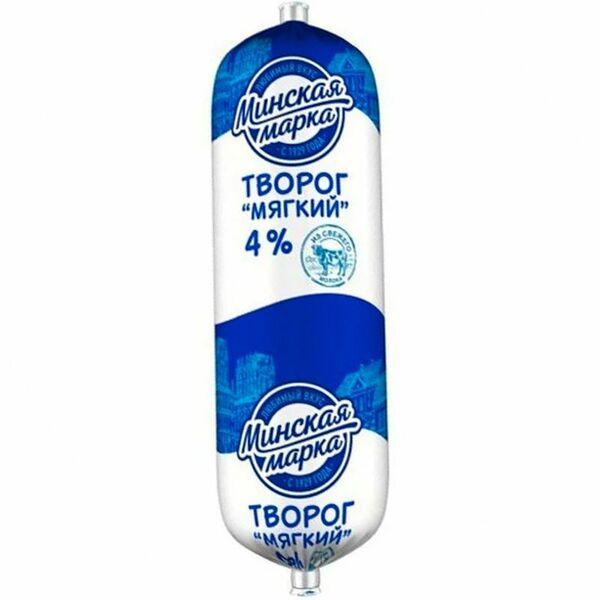 Творог Минская Марка мягкий 4%