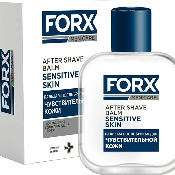 Бальзам после бритья Forx Men Care Успокаивающий для чувствительной кожи 100мл