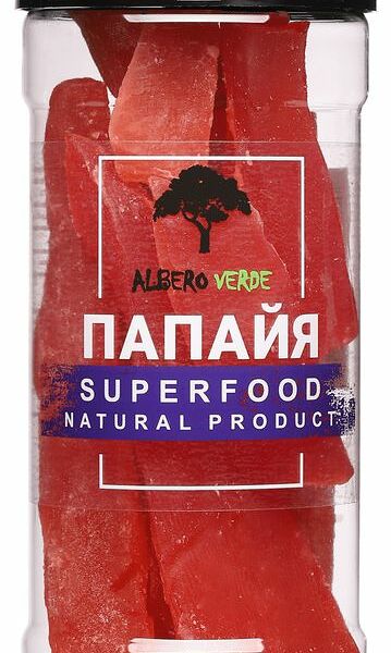 Папайя Albero Verde сушёная, 130г
