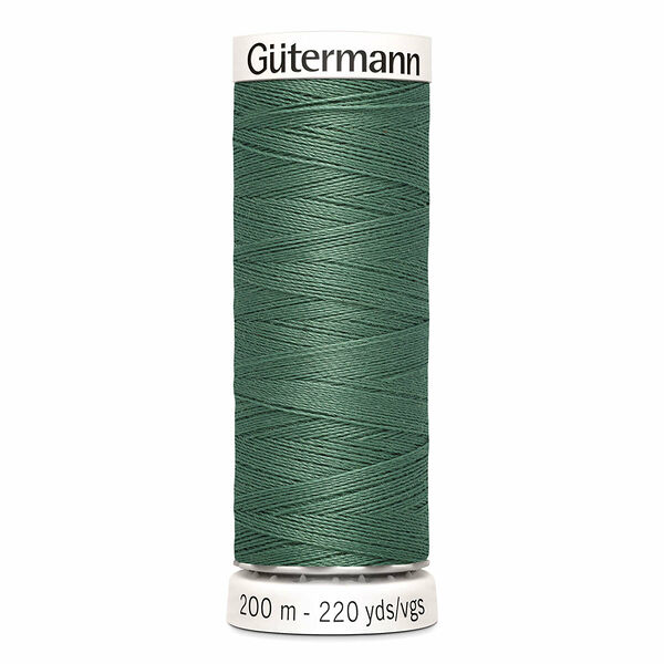 748277 Нить Sew-all для всех материалов, 200м, 100% п/э Gutermann(553 св.серо-зеленый)