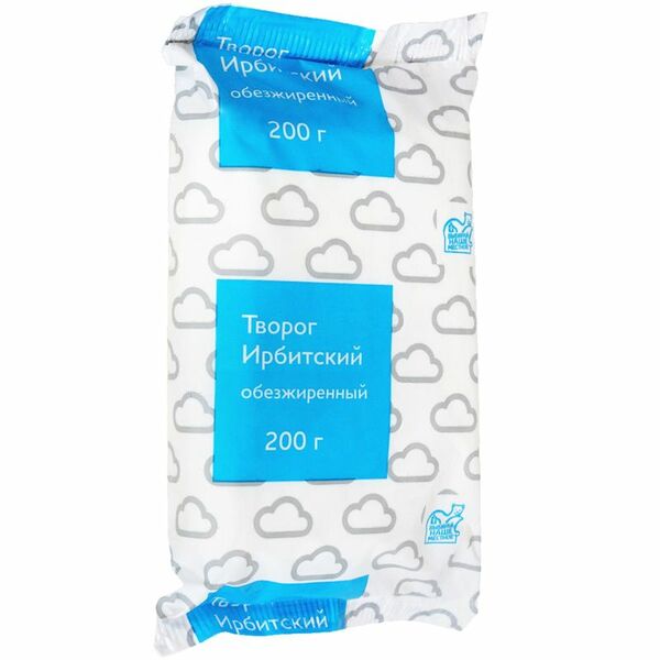 Творог Ирбитский обезжиренный 1.8%
