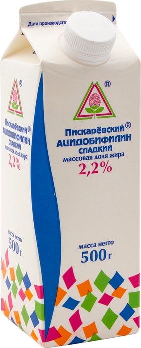 

Ацидобифилин Пискаревский сладкий 2.2% 500 г