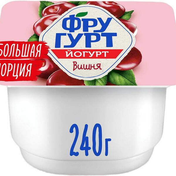 Йогурт Фругурт Вишня 2% 240г