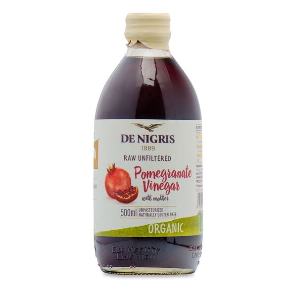 Уксус гранатовый De Nigris нефильтрованный БИО