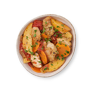 Жаркое с мясом цыплёнка-бройлера, «Уже готово»