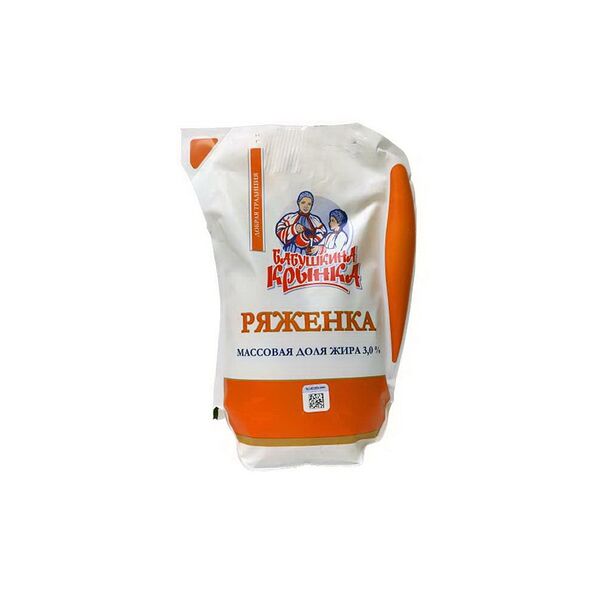 Ряженка жир. 3% вес 800гр Ecolean ТМ 