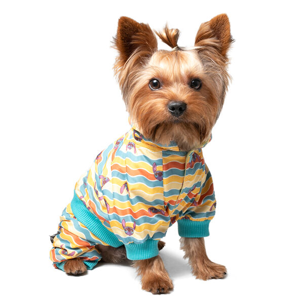 TRIOL Комбинезон-дождевик демисезонный Disney Stitch Tropics M, размер 30см