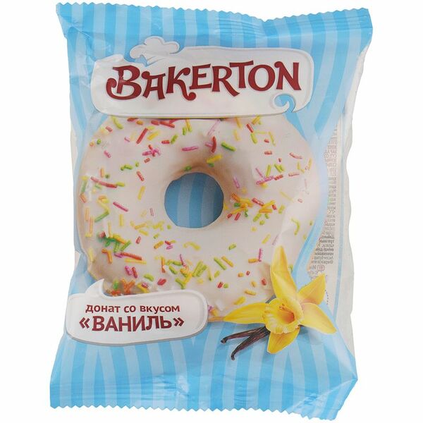 Донат Bakerton ваниль, 58 г
