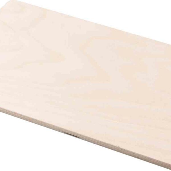 Доска разделочная прямоугольная деревянная, 300х185 мм