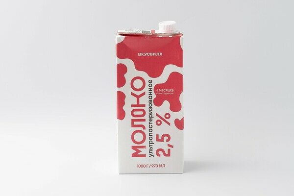 Молоко ультрапастеризованное 2,5%