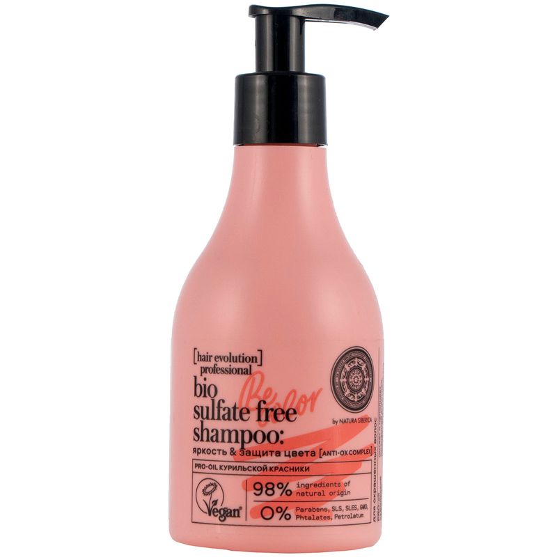 

Шампунь для волос NATURA SIBERICA Hair Evolution Be-color Яркость и защита цвета