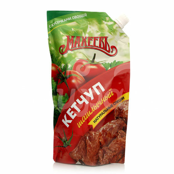 Кетчуп Махеевъ 500гр Шашлычный ГОСТ дой-пак
