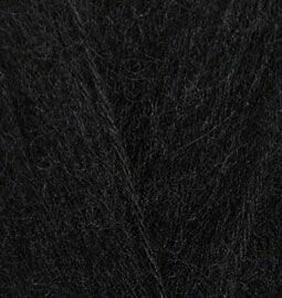 Пряжа ALIZE 'Angora Gold' 100гр. 550м (80%акр, 20%шерсть) ТУ(60 черный)