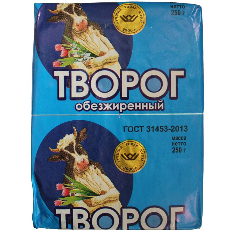 

Творог БОГДАШКА обезжиренный, без змж