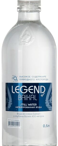 Вода Legend of Baikal питьевая негазированная 500мл