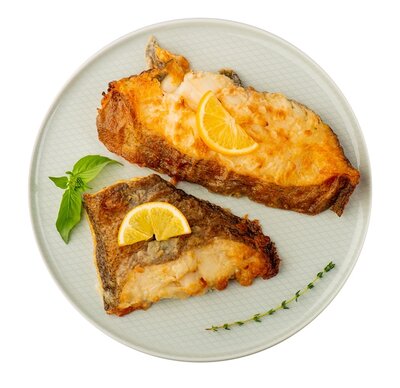 Палтус жареный гренландский кусок от бренд-шефа АВ вес