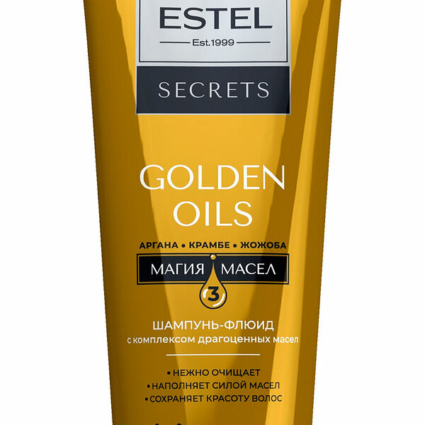 ESTEL Шампунь-флюид c комплексом драгоценных масел для волос 