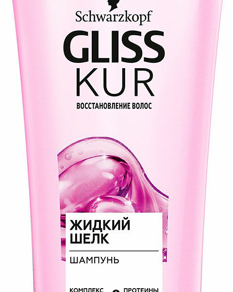 Шампунь Gliss Kur Жидкий шелк