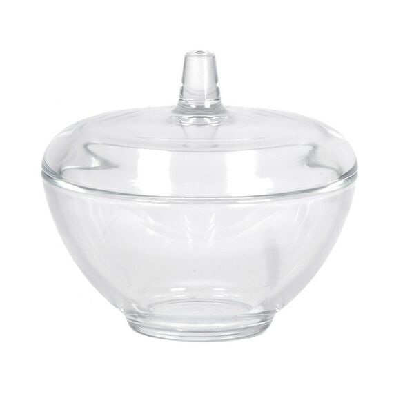 Сахарница OSZ Симпатия, 12 см, стекло