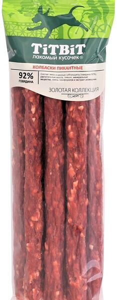 Лакомство для собак TiTBiT Колбаски пикантные 80г