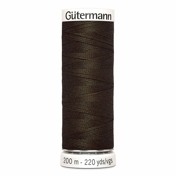748277 Нить Sew-all для всех материалов, 200м, 100% п/э Gutermann(021 серо-коричневый)