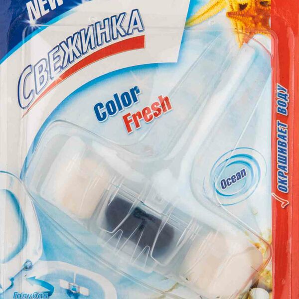 Део-блок для унитаза Свежинка Голубая вода 40 г