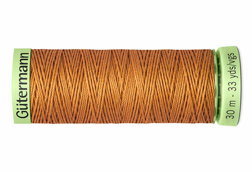 744506 Нить Top Stitch для отстрочки, 30м, 100% п/э Gutermann(612 рыжая охра)