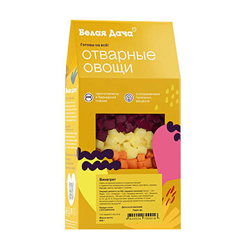 Винегрет смесь из отварных овощей  ТМ Белая Дача