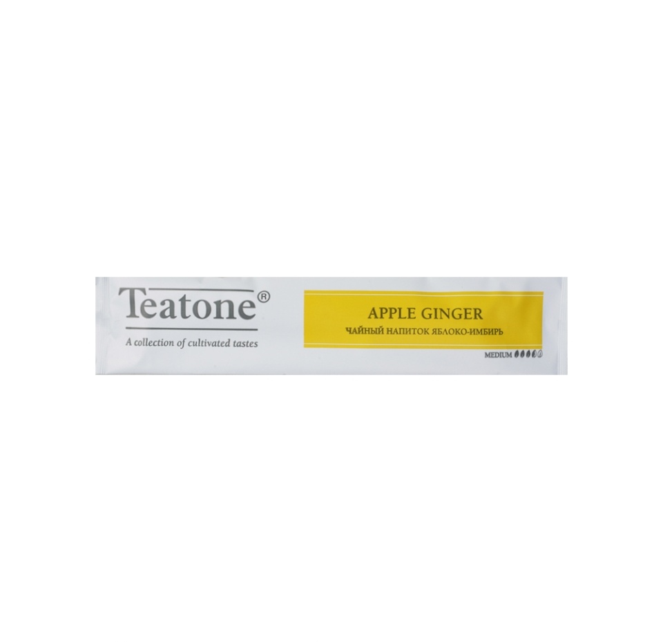 

Чайный напиток Teatone Яблоко-Имбирь в стиках для разовой заварки 2 г