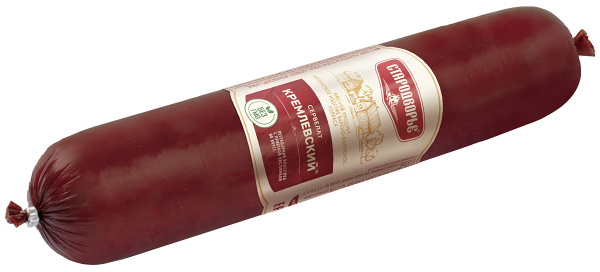 Колбаса варено-копченая Стародворье Сервелат Кремлевский вес