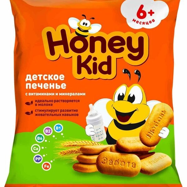 Печенье Honey Kid детское 60г